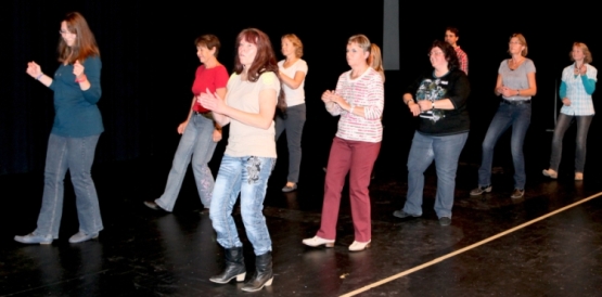 Auftritt zum Fest der Kulturgemeinde